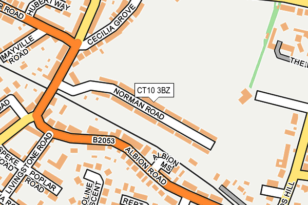 CT10 3BZ map - OS OpenMap – Local (Ordnance Survey)