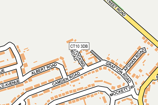 CT10 3DB map - OS OpenMap – Local (Ordnance Survey)