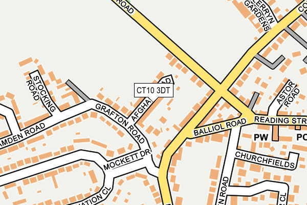 Map of KITSTER LTD at local scale