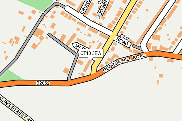 CT10 3EW map - OS OpenMap – Local (Ordnance Survey)