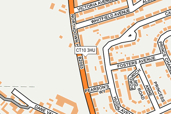 CT10 3HU map - OS OpenMap – Local (Ordnance Survey)