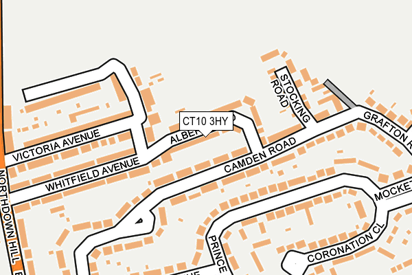 CT10 3HY map - OS OpenMap – Local (Ordnance Survey)