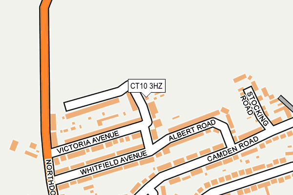 CT10 3HZ map - OS OpenMap – Local (Ordnance Survey)