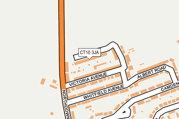CT10 3JA map - OS OpenMap – Local (Ordnance Survey)