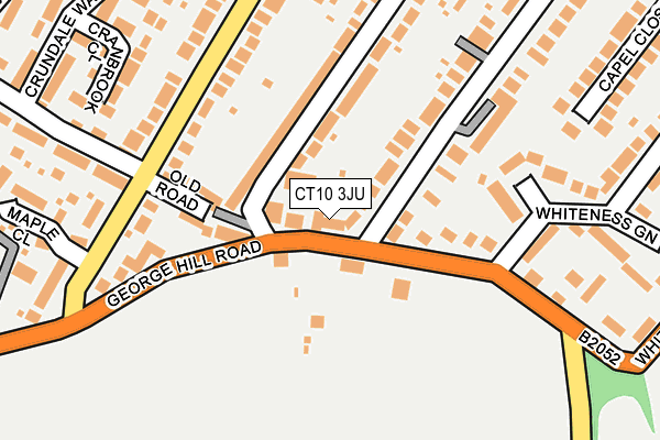 CT10 3JU map - OS OpenMap – Local (Ordnance Survey)
