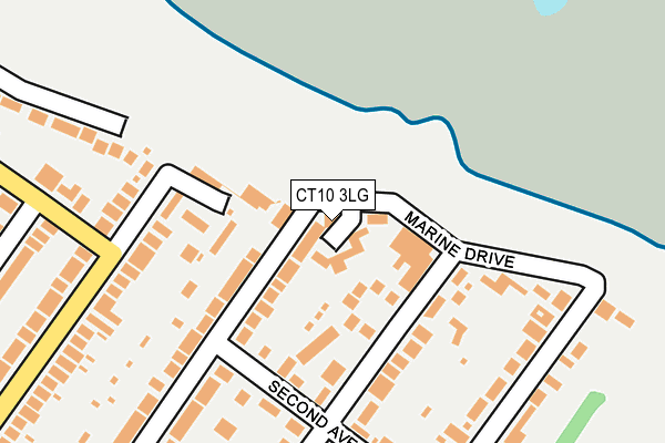 CT10 3LG map - OS OpenMap – Local (Ordnance Survey)