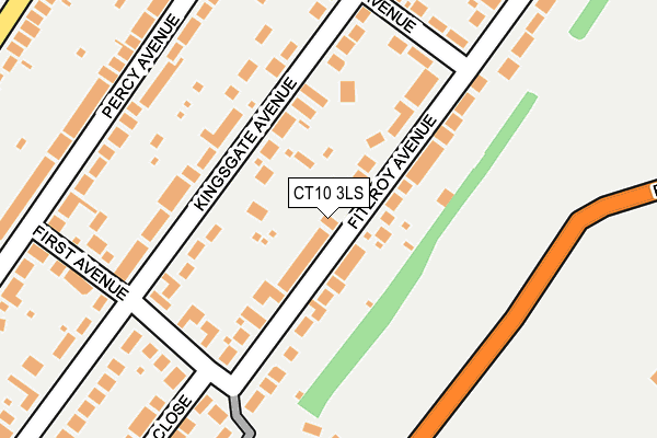 CT10 3LS map - OS OpenMap – Local (Ordnance Survey)