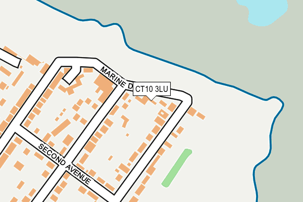 CT10 3LU map - OS OpenMap – Local (Ordnance Survey)