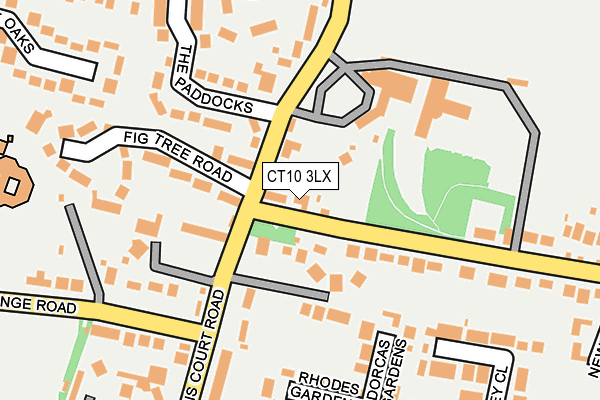 Map of RIGDEN ESTATES LLP at local scale
