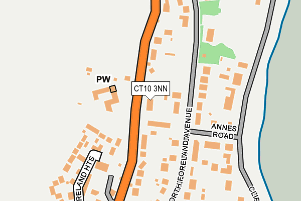 CT10 3NN map - OS OpenMap – Local (Ordnance Survey)