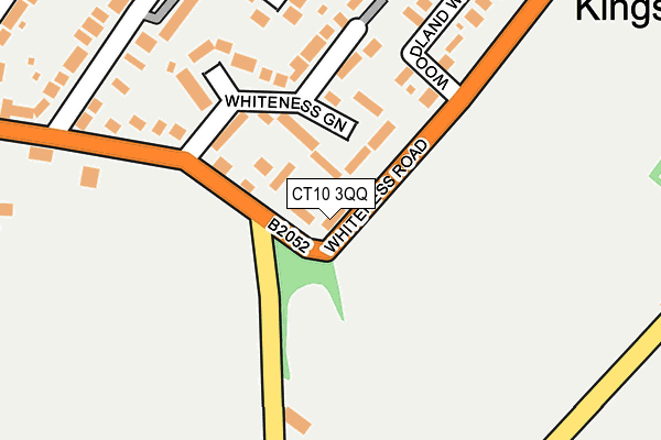 CT10 3QQ map - OS OpenMap – Local (Ordnance Survey)