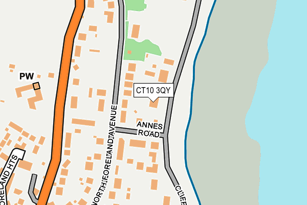 CT10 3QY map - OS OpenMap – Local (Ordnance Survey)