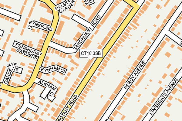 CT10 3SB map - OS OpenMap – Local (Ordnance Survey)