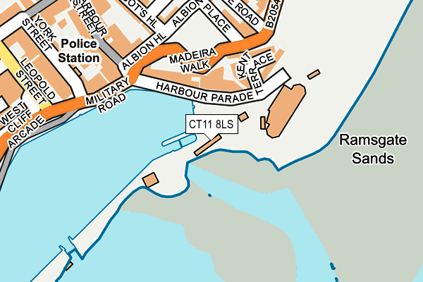 CT11 8LS map - OS OpenMap – Local (Ordnance Survey)