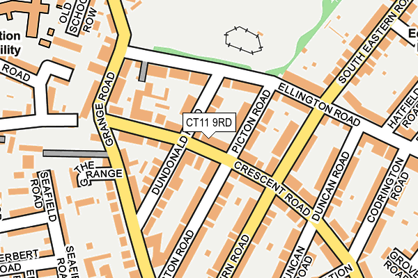 CT11 9RD map - OS OpenMap – Local (Ordnance Survey)