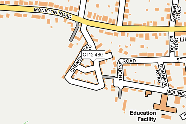 Map of GEE'S SOCIAL LTD at local scale