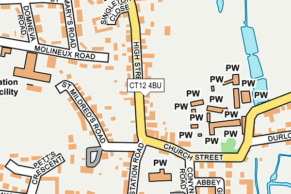 Map of WILKINSON CURTIS LAW LTD at local scale