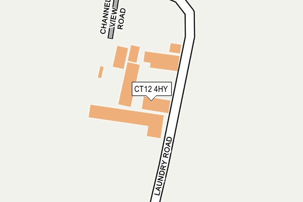 CT12 4HY map - OS OpenMap – Local (Ordnance Survey)