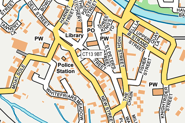 Map of NICK CUNNINGHAM PLUMBING & HEATING LTD at local scale