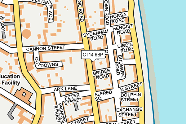 Map of EASTON BUILDERS LTD at local scale
