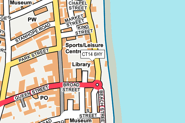 Map of CLS PHYSIOTHERAPY LIMITED at local scale