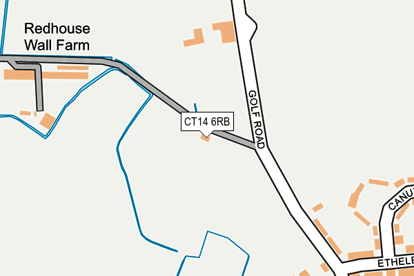 CT14 6RB map - OS OpenMap – Local (Ordnance Survey)