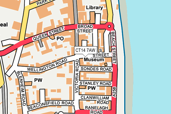 Map of DEAL CARS LTD at local scale
