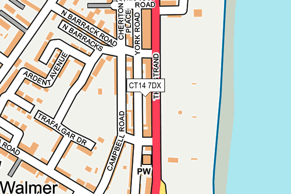 Map of SEASCAPE (RAMSGATE) LTD at local scale