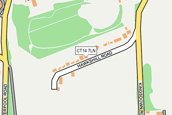 Map of PAUL LAST LTD at local scale