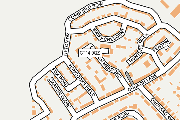 Map of TEALE RESIDENTIAL SURVEYING LIMITED at local scale