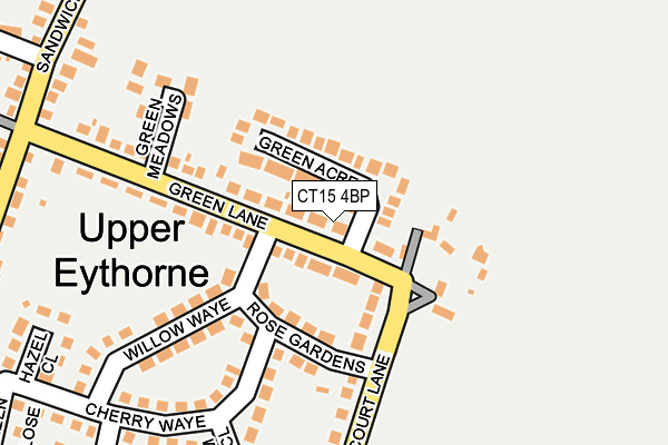 CT15 4BP map - OS OpenMap – Local (Ordnance Survey)