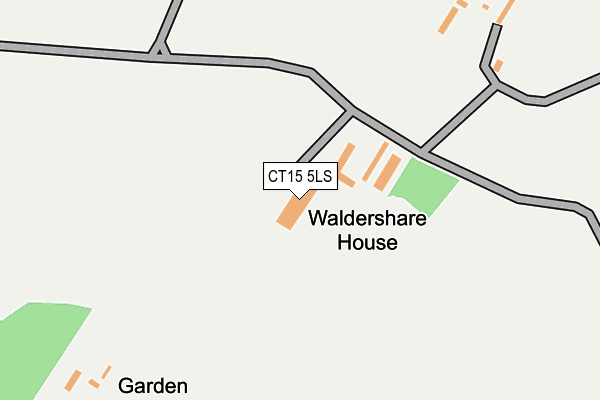 CT15 5LS map - OS OpenMap – Local (Ordnance Survey)