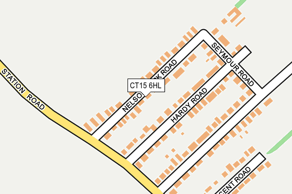 CT15 6HL map - OS OpenMap – Local (Ordnance Survey)