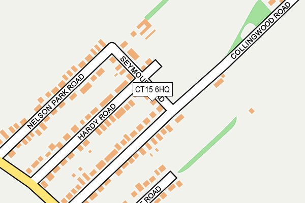 CT15 6HQ map - OS OpenMap – Local (Ordnance Survey)