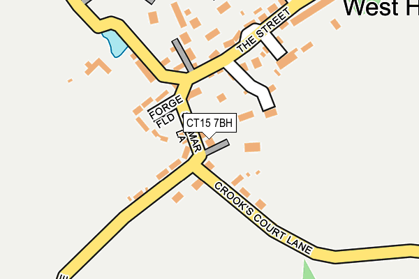 CT15 7BH map - OS OpenMap – Local (Ordnance Survey)