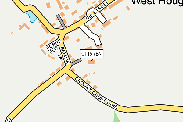 CT15 7BN map - OS OpenMap – Local (Ordnance Survey)