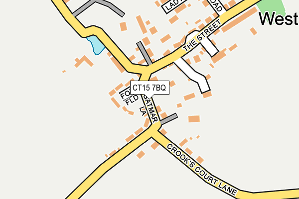 CT15 7BQ map - OS OpenMap – Local (Ordnance Survey)