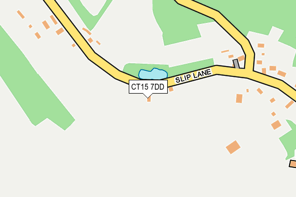 CT15 7DD map - OS OpenMap – Local (Ordnance Survey)