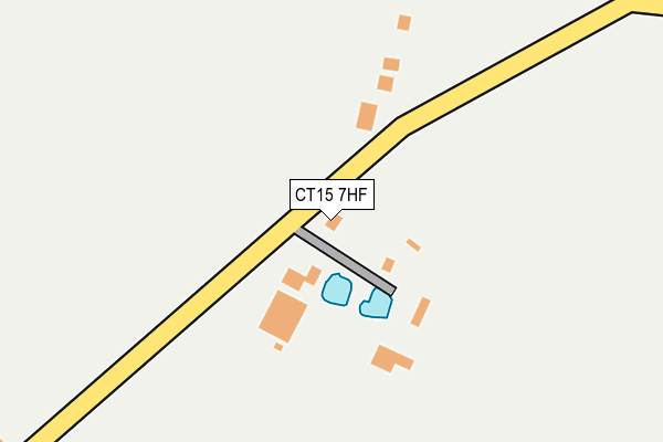 CT15 7HF map - OS OpenMap – Local (Ordnance Survey)