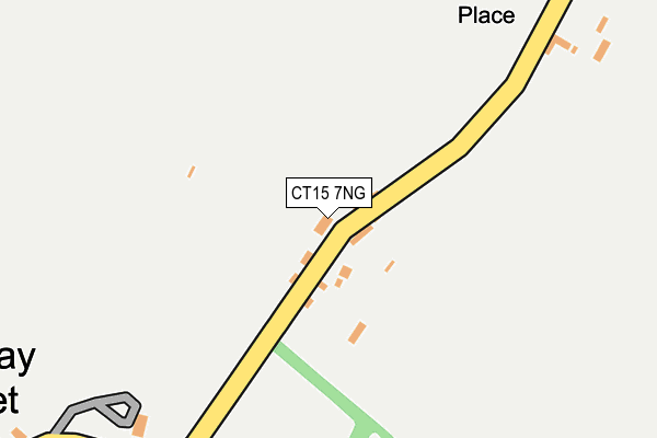 CT15 7NG map - OS OpenMap – Local (Ordnance Survey)