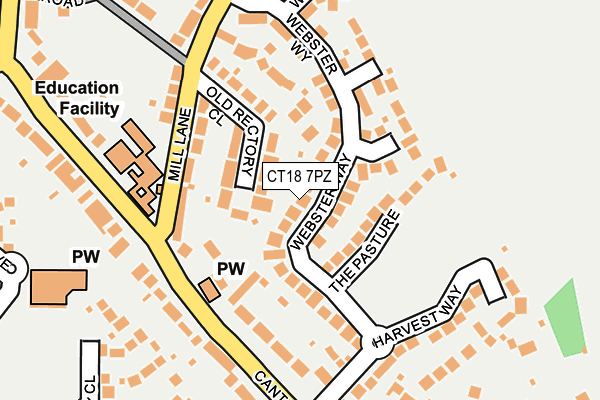 Map of PHIL LORD CREATIVE LIMITED at local scale