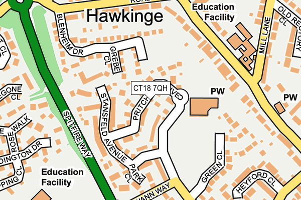 Map of OUTSIIDER LTD at local scale