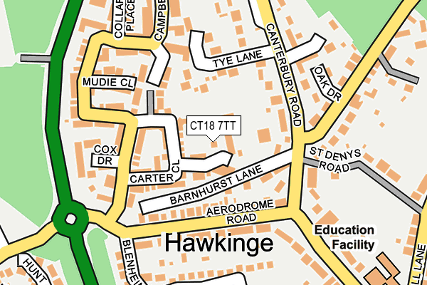 Map of GINGERS KITCHEN LIMITED at local scale