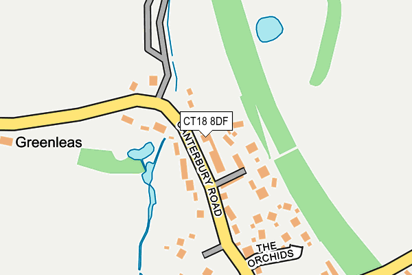 Map of ALLECS LIMITED at local scale