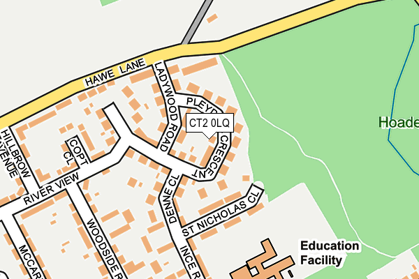 Map of K. WEST ELECTRICAL LTD at local scale