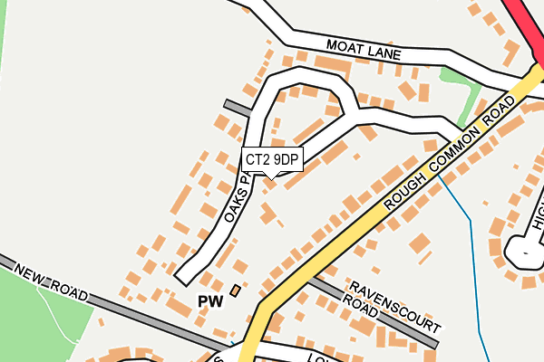 Map of SANDYBOX CONSULTING LIMITED at local scale