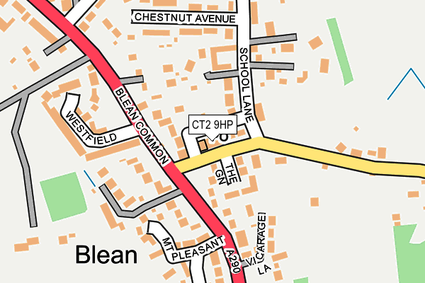 Map of BEAN BLISS CAFÉ LTD at local scale