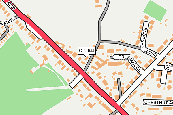 Map of SAVANNA PROFESSIONAL SERVCES LIMITED at local scale