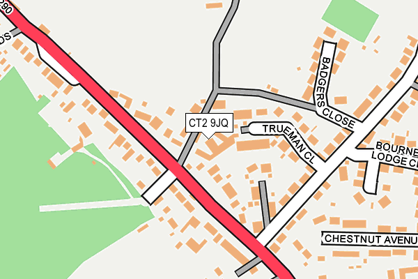 Map of S.T.ABBOTT LIMITED at local scale