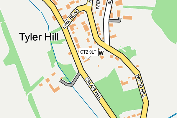 Map of CTRLSPC LTD at local scale